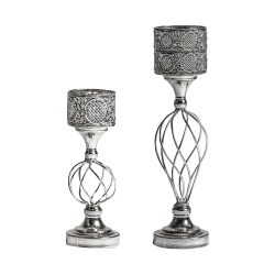 CANDELABRO METAL CALADO