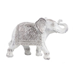 ELEFANTE BLANCO Y PLATA