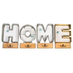 PERCHA LETRAS HOME