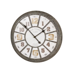 RELOJ PARED METAL