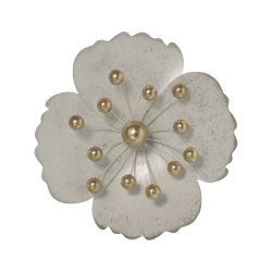 FLOR METAL PARED