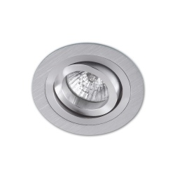 DOWNLIGHT EMPOTRABLE ALUMINIO Y CROMO