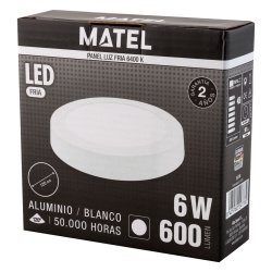 DOWNLIGHT LED SUPERFICIE REDONDA BLANCA