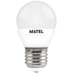 BOMBILLA LED ESFERIA 3 INTENSIDADES E27 5W FRIA