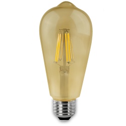 BOMBILLA LED FILAMENTO PERA VINTAGE E27 4W