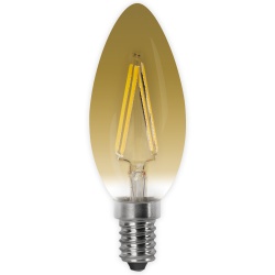 BOMBILLA LED FILAMENTO VELA VINTAGE