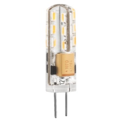 BOMBILLA LED SILICONA G4 2W 12V CALIDA