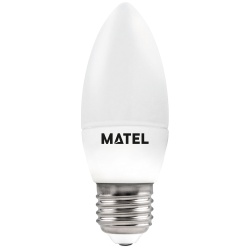 BOMBILLA LED VELA 3 INTENSIDADES E27 5W CALIDA