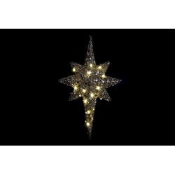 DECORACION LUMINOSA METAL LED ESTRELLA