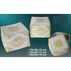 SET 3 CAJAS MIMBRE*