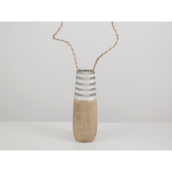 FLORERO TUBO CERAMICA