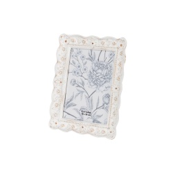 PORTAFOTO RESINA BLANCO