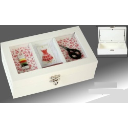 COSTURERO MADERA BLANCO