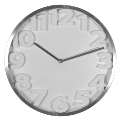 RELOJ PARED ALUMINIO*