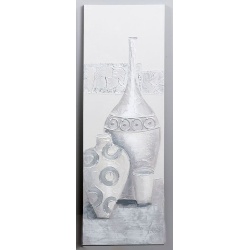 LIENZO BODEGON TONOS GRISES