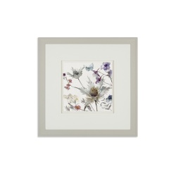 CUADRO PINTURA CON MARCO MADERA