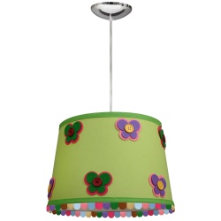 COLGANTE INFANTIL MARIPOSA VERDE