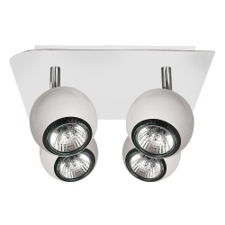 PLAFON FOCO DALI 4 LUCES BLANCO