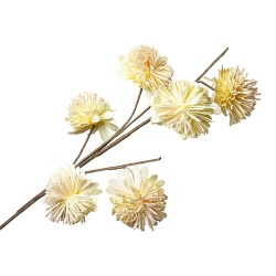 RAMA FLORECILLAS BITONO AMARILLO